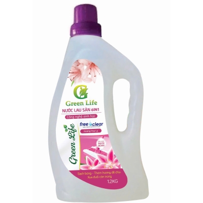 Nước lau sàn hương Ly ly can 1.2L