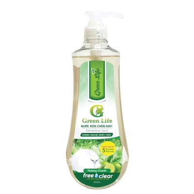 Nước rửa chén sinh học hương chanh 800ml