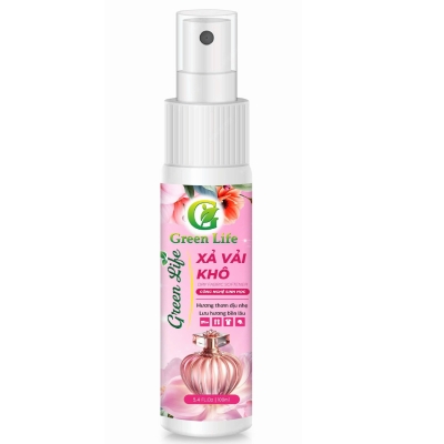 Xịt xả vải khô Greenlife 100ml