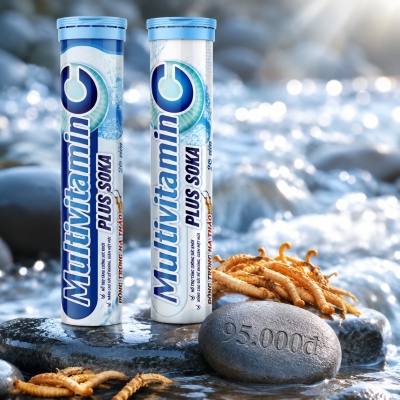 Multivitamin C Plus Soka (Đông Trùng Hạ Thảo)