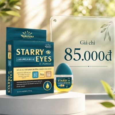 Dung dịch nhỏ mắt Starry Eyes (D-Panthenol)