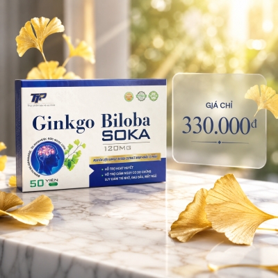 Ginkgo Biloba Soka 120mg